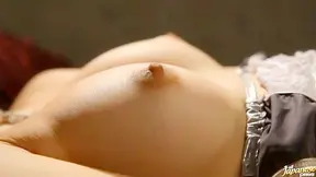 AI Haneda's Steamy Solo Ride - Screaming Orgasms with Glass Toy Delight