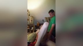 Random Old Floppy Breast Hippy Face Fucked