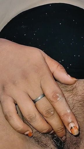 Indian College Chubby Girl Fingaring at Home