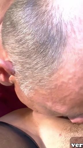 German tall housewife approached and fucked by grandpa on the street   Clip 2