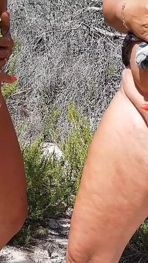 Lesbians Fumbling in the Dunes