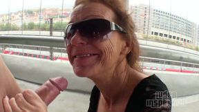 Public Granny Mouth