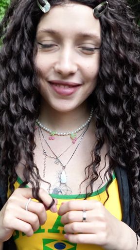 Maramoyka Adventures Part 3. Chance Encounter Ended with a Creampie Curly Slut