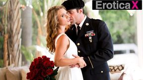 Anyas Bold Seduction With The Soldier - Erotic Intimacy