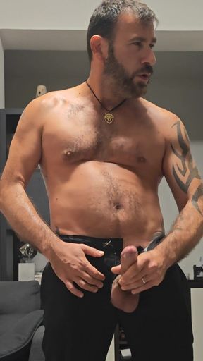 Daddy Huge Cock Masturbation