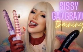 Sissy Gangbang Training