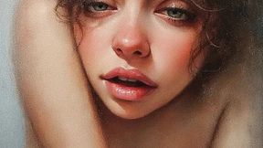 Watch How an Oil Painting Girl Comes to Life in This Captivating Movie Art Video