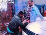 More fucking and sucking in public and almost getting caught