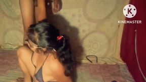 Hot Desi Sonali Bhabhi Left Husband's Friend