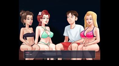 Hot threesome | Summertime Saga Game