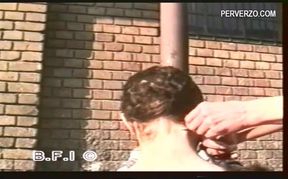 Girl roughly shaved and teached to be submissive DVD