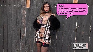 Bryan Gozzling Fucks Kitty Carrera’s Ass Until She Squirts Everywhere!