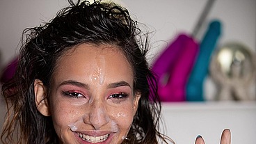 Bryan Gozzling Fucks Kitty Carrera’s Ass Until She Squirts Everywhere!