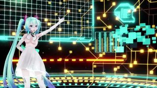 [MMD]Hatsune Miku-HORIZON [by Cjdexiaohei]