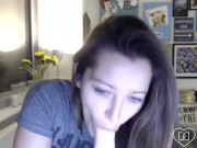 DaniDaniels(dot)com - Really Hot Dirty Talk POV With Dildo BJ