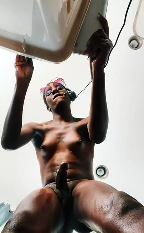 The view as i drizzle my fem glaze in your mug
