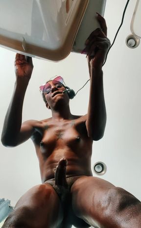 The view as i drizzle my fem glaze in your mug