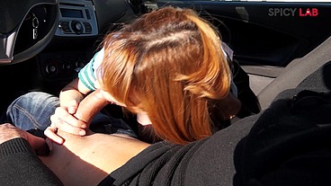 Policewoman blowjob
