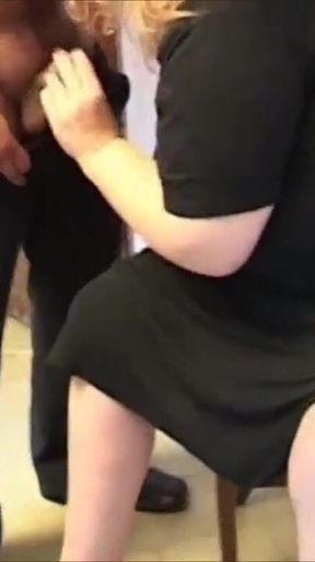 Lusty old woman enjoys cocks and toys in her holes