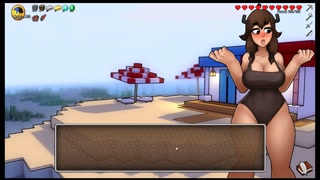 HornyCraft [MINECRAFT PORN PARODY hentai game PornPlay ] Ep.26 beach outdoor assjob