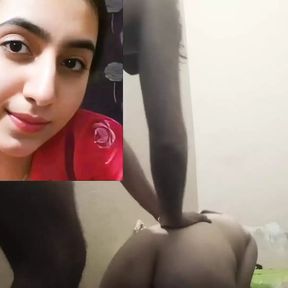 Dasi boy want show home with alone stay home bed make video