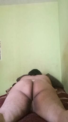 Fat bitch show His ass for you