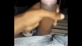 Stroking my long john