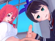 FUTA Rent-A-Girlfriend Sakurasawa Sumi X SARASHINA RUKA 3D HENTAI