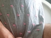 Sissygasm my boy pussy is addicted to huge cucumber 🥒