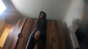Milfycalla -workout Clothes Try on with Pee Fetish 159-