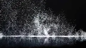 Busty milf pleases babysitter while riding hubby's cock