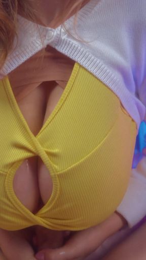 Paizuri Dream: Titfuck &amp; Handjob With Slippery Giant Tits - LilyKoti   Clip 1