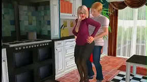 Naughty Nancy Gives Her StepSon Steamy Hentai Pleasure in Forbidden Tale