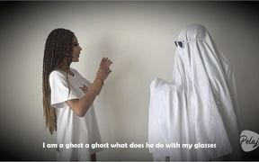 Gina Sucks the Ghost's Dick so He'll Stop Tormenting Her