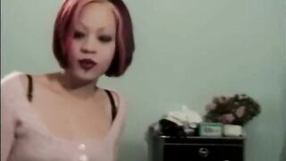 Redhead teen Kami plowed vigorously with feet in the air
