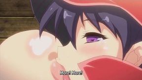 Self Licking Busty Hentai Tits Compilation