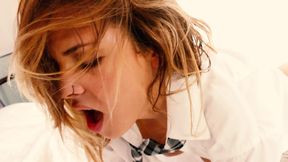 Keisha Grey And Paisley Parker Scissorfuck In Shirt And Ties