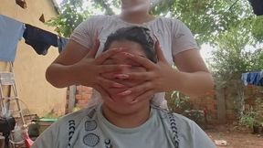 “Naughty Face Under Your Hands”