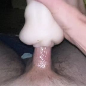 Stroking My Hard Cock!