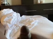 Stroking in morel room