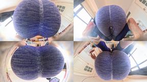 Buttocks compression - high-definition POV