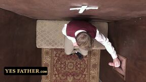 YesFather - Charming Boy Confesses His Naughty Sins & Needs To Satisfy The Priest