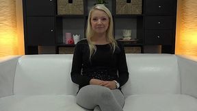 Czech slut wants to try herself at casting