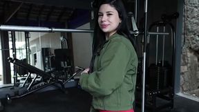 I was at the gym training, when two hot guys arrived wanting to fuck me