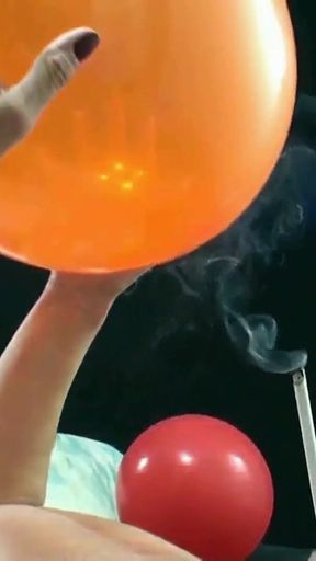 Two Grannies Satisfy A Balloon Busting Fetish