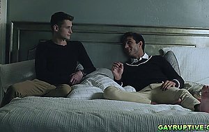 Andrews intimate sex with Elliot and Trevor