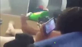 Asian Twink Cums While Watching Porn