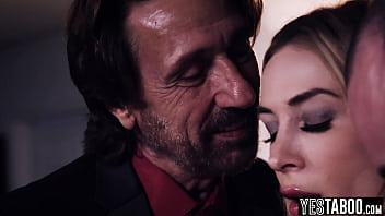 Desperate petite blonde MILF tries escorting to earn quick cash