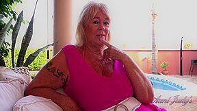 Busty Mature 66yo Gilf Raz Hires You To Be Her Handyman (pov)