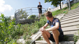 Fellatio, wytrysk, gołe, pieprzenie, ciasna dziura – młody nastolatek Curtis Cameron, wielki kutas jest analnie pieprzony